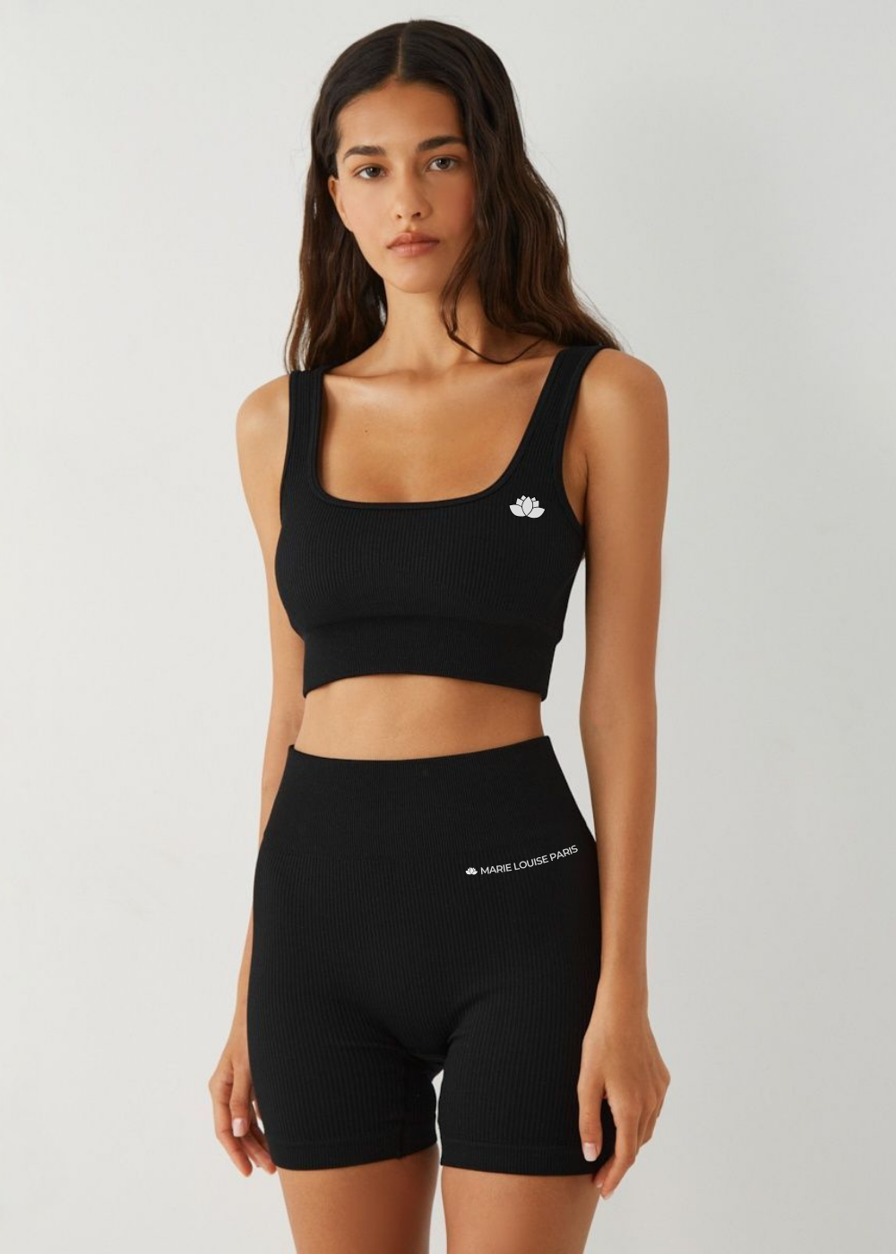 Biker Set - FitBasic - Black 2.0 - Final Sale