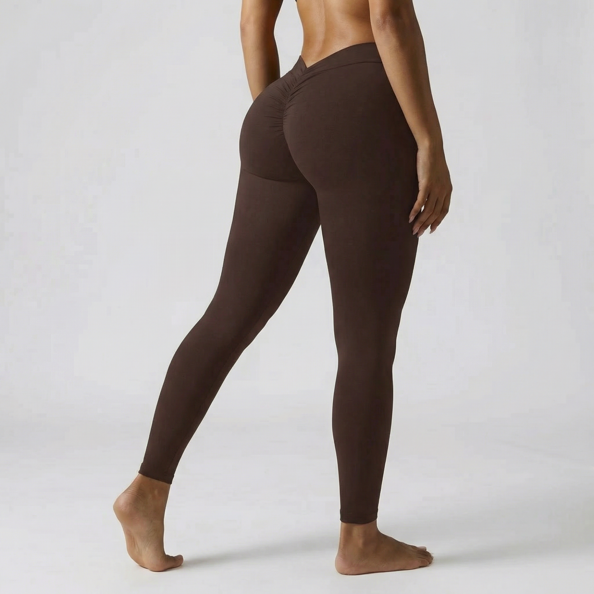 Legging - Frenchy - taille en V