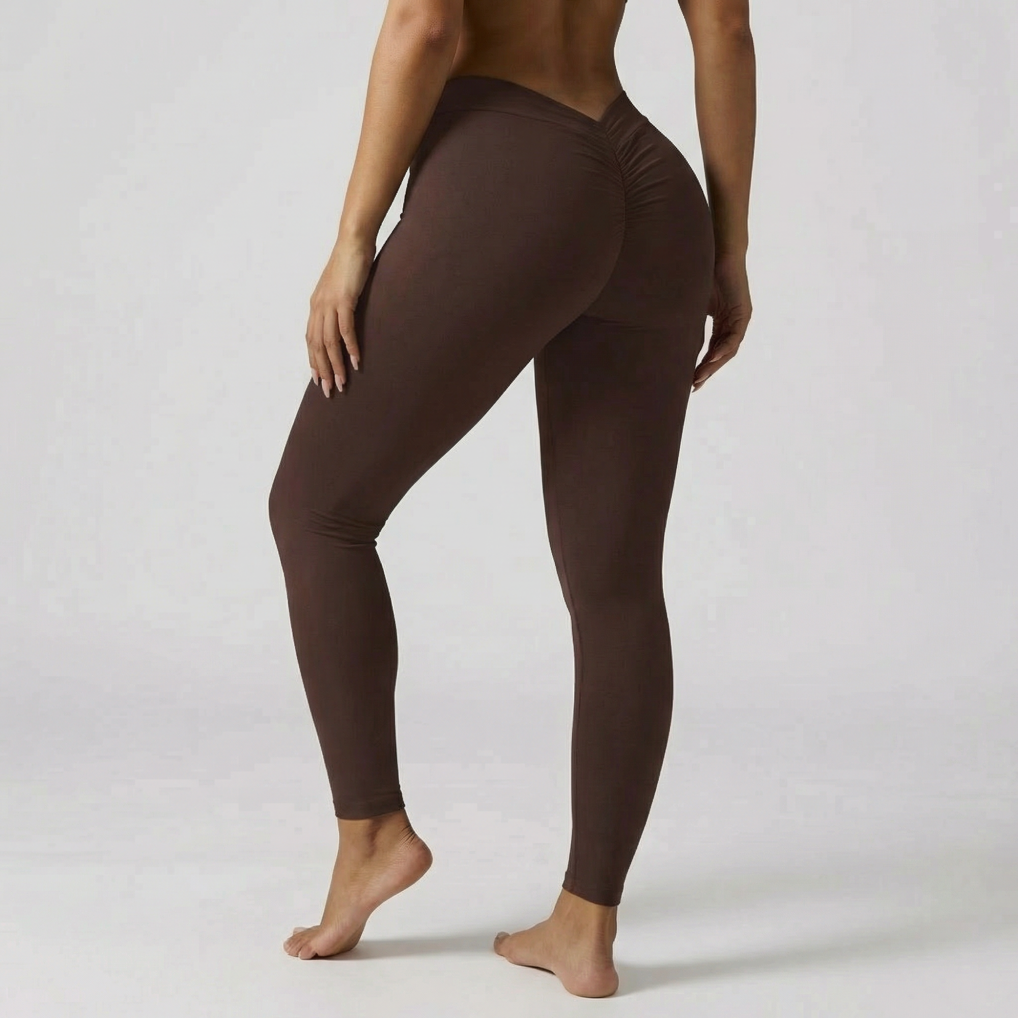 Legging - Frenchy - taille en V