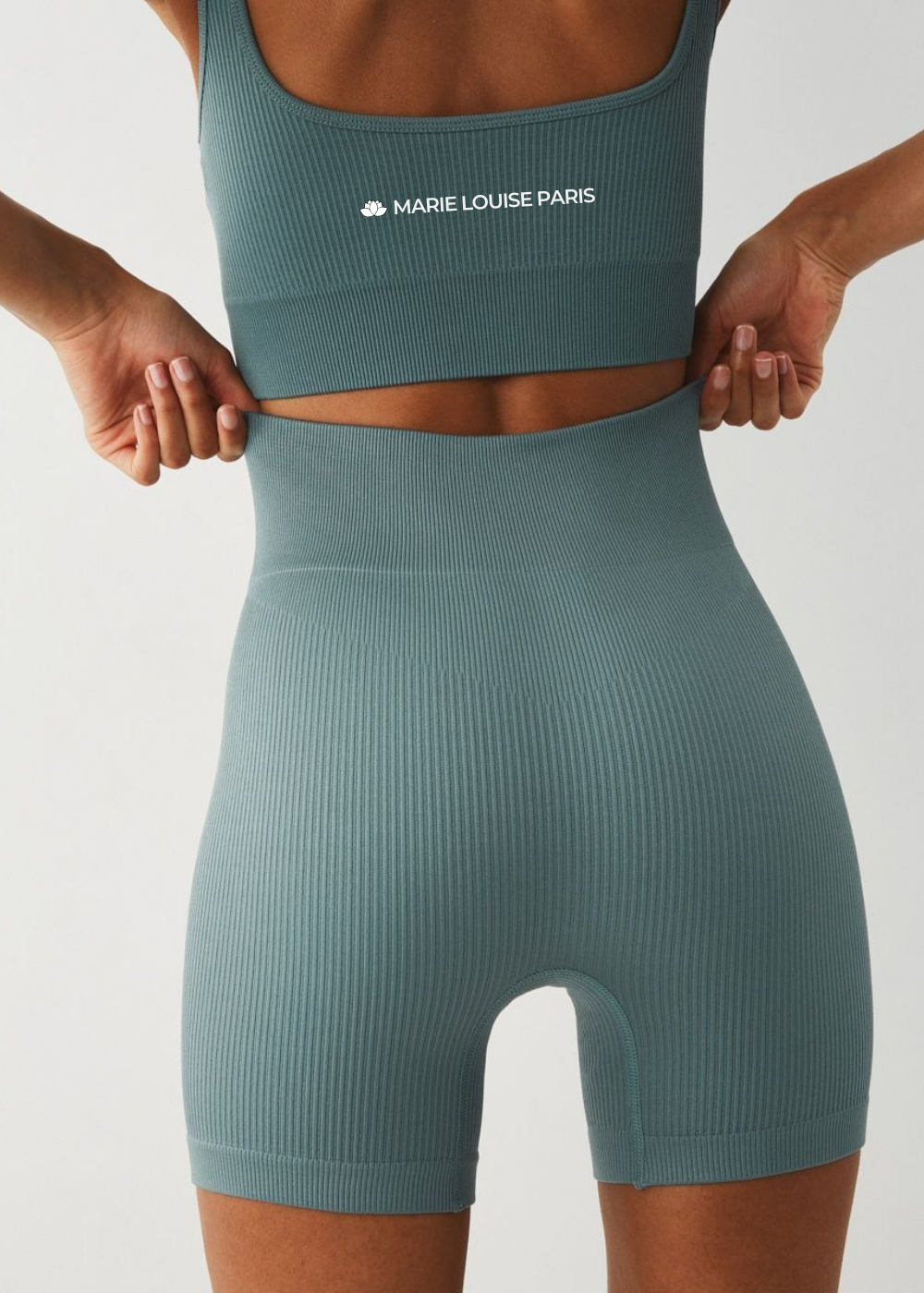 Biker Set - FitBasic - Blue 2.0 - Final Sale