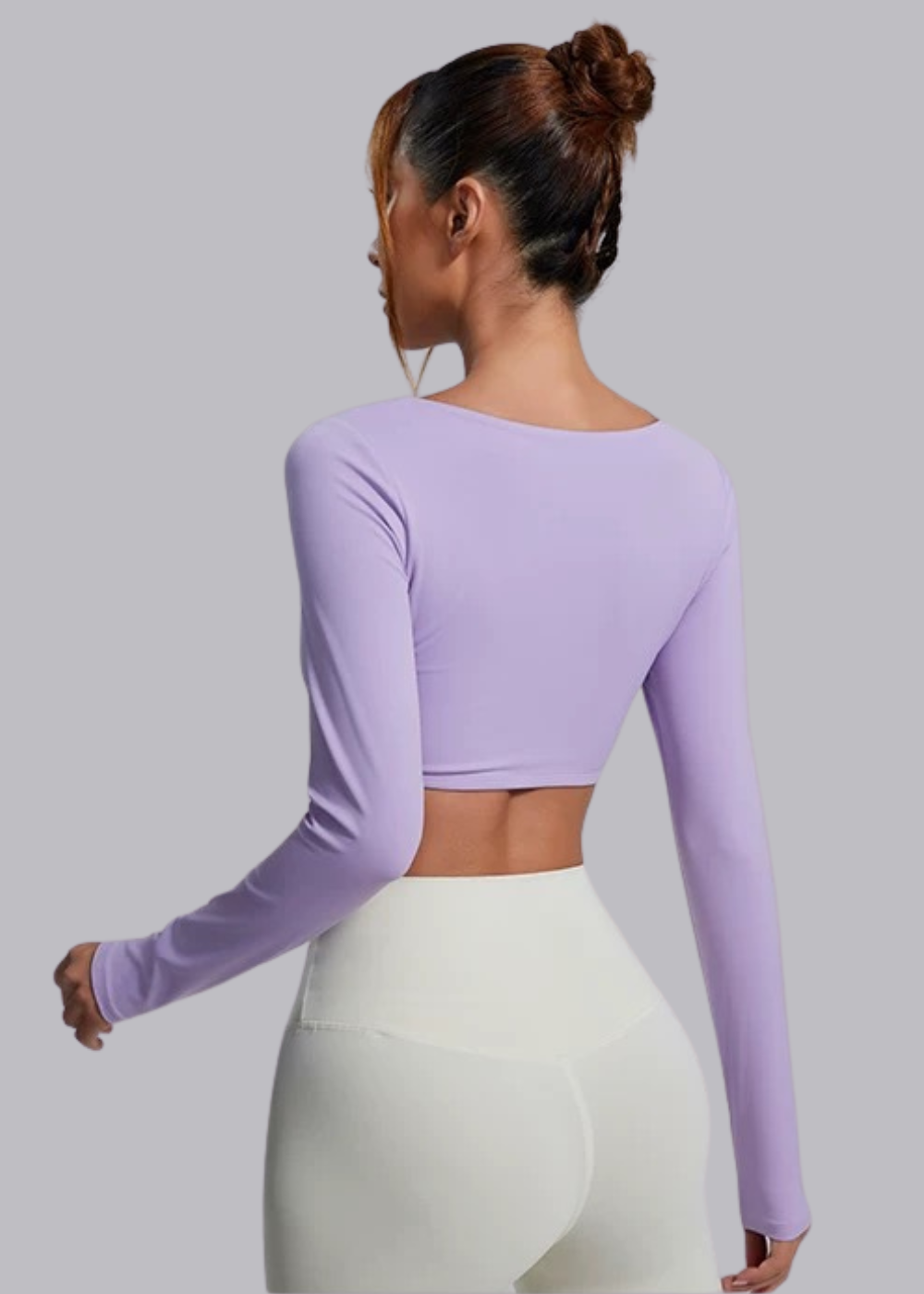 Long Sleeve T-shirt - Built-in Bra - Elena