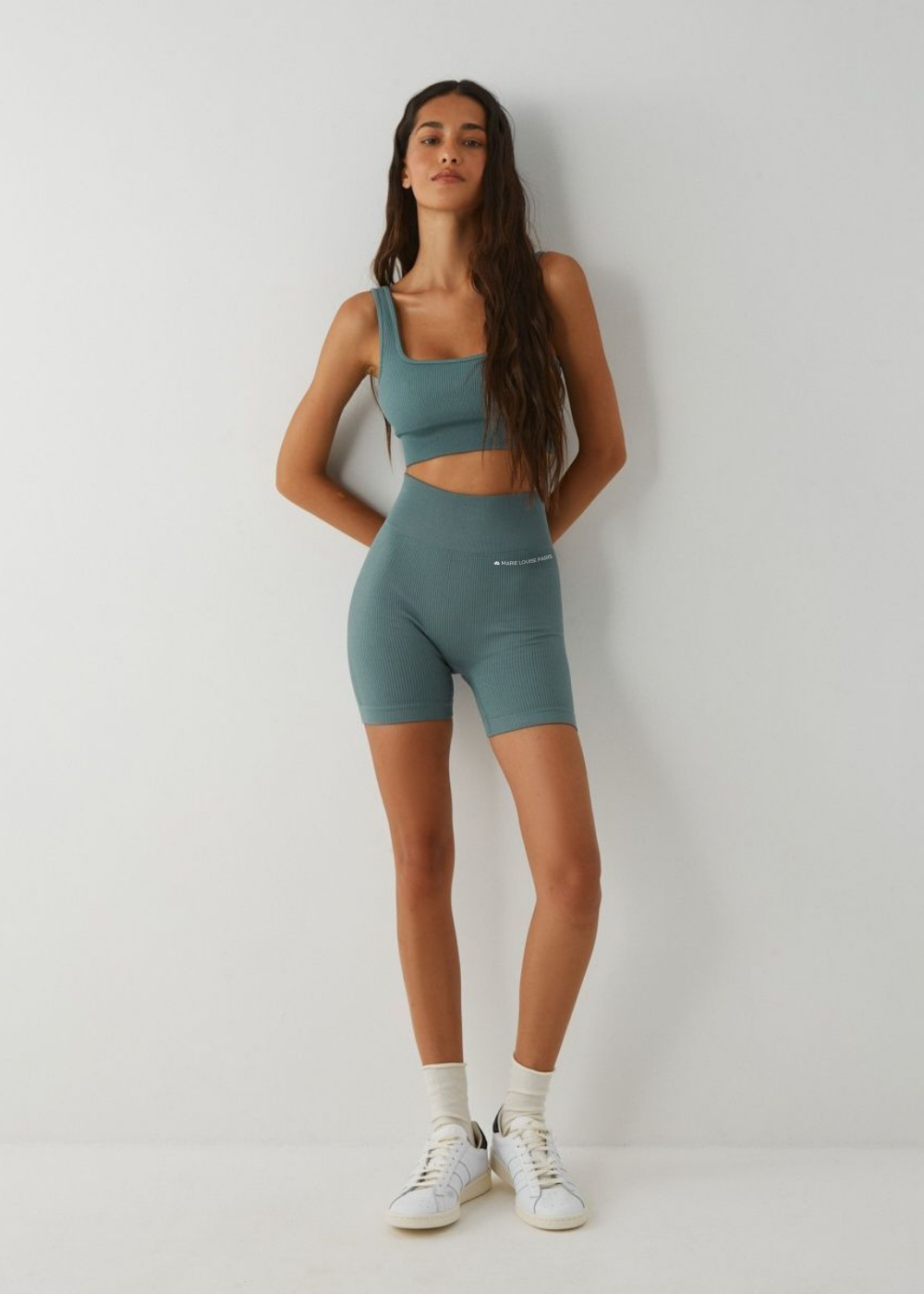 Biker Set - FitBasic - Blue 2.0 - Final Sale