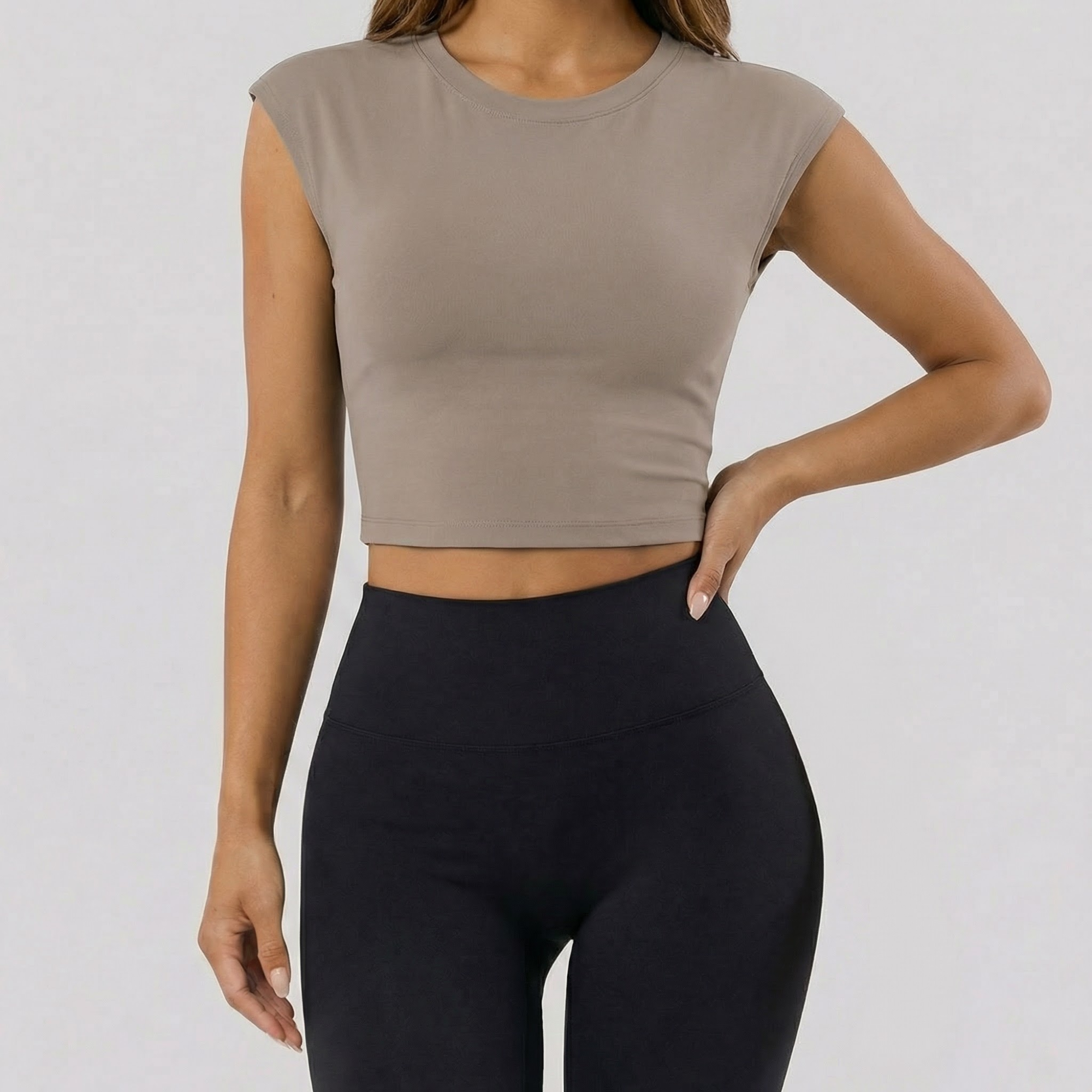 Knot T-shirt - Built-in Bra