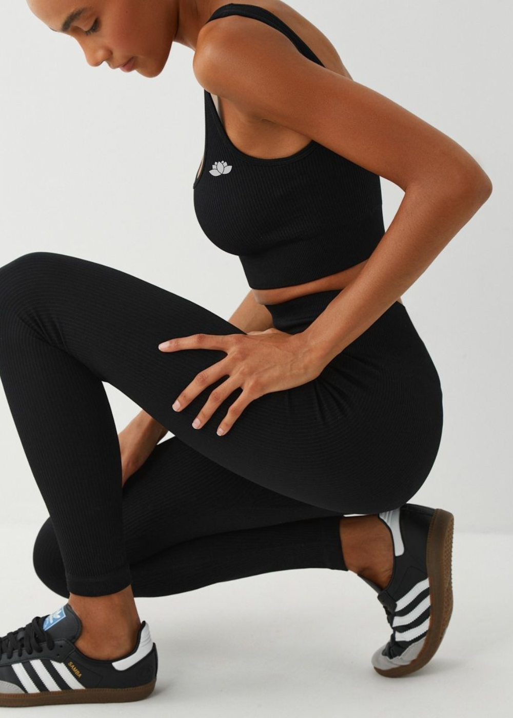 Ensemble Long - FitBasic - Noir - Vente Finale