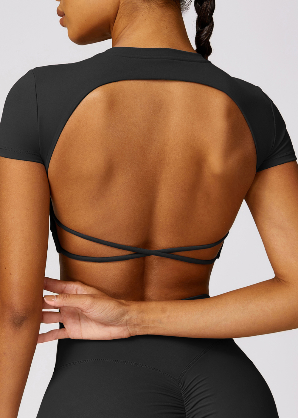 Tee-shirt Manche Courte - Brassière intégrée - Lina - Vente Finale