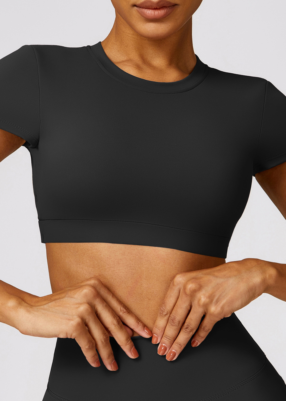 Tee-shirt Manche Courte - Brassière intégrée - Lina - Vente Finale