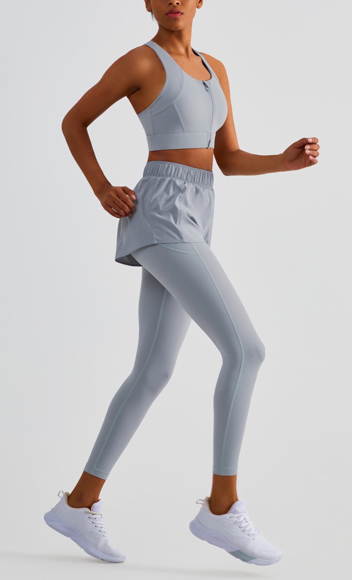 Legging Seamless™ deux-pièces pour femmes - Running Fitness