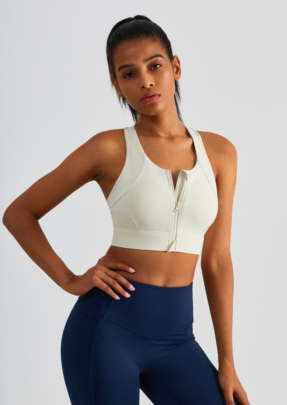 Brassière Seamless™ avec fermeture éclair