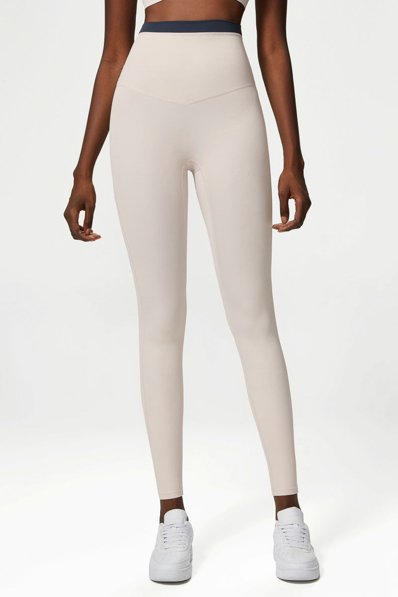 Seamless™ Hautfarbenes Set mit hoher Taille