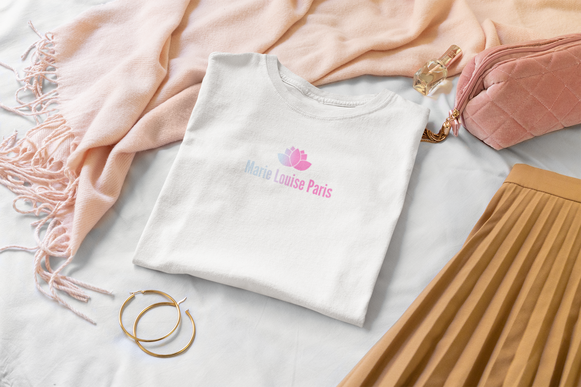 T-Shirt aus 100 % Bio-Baumwolle - Marie Louise Paris