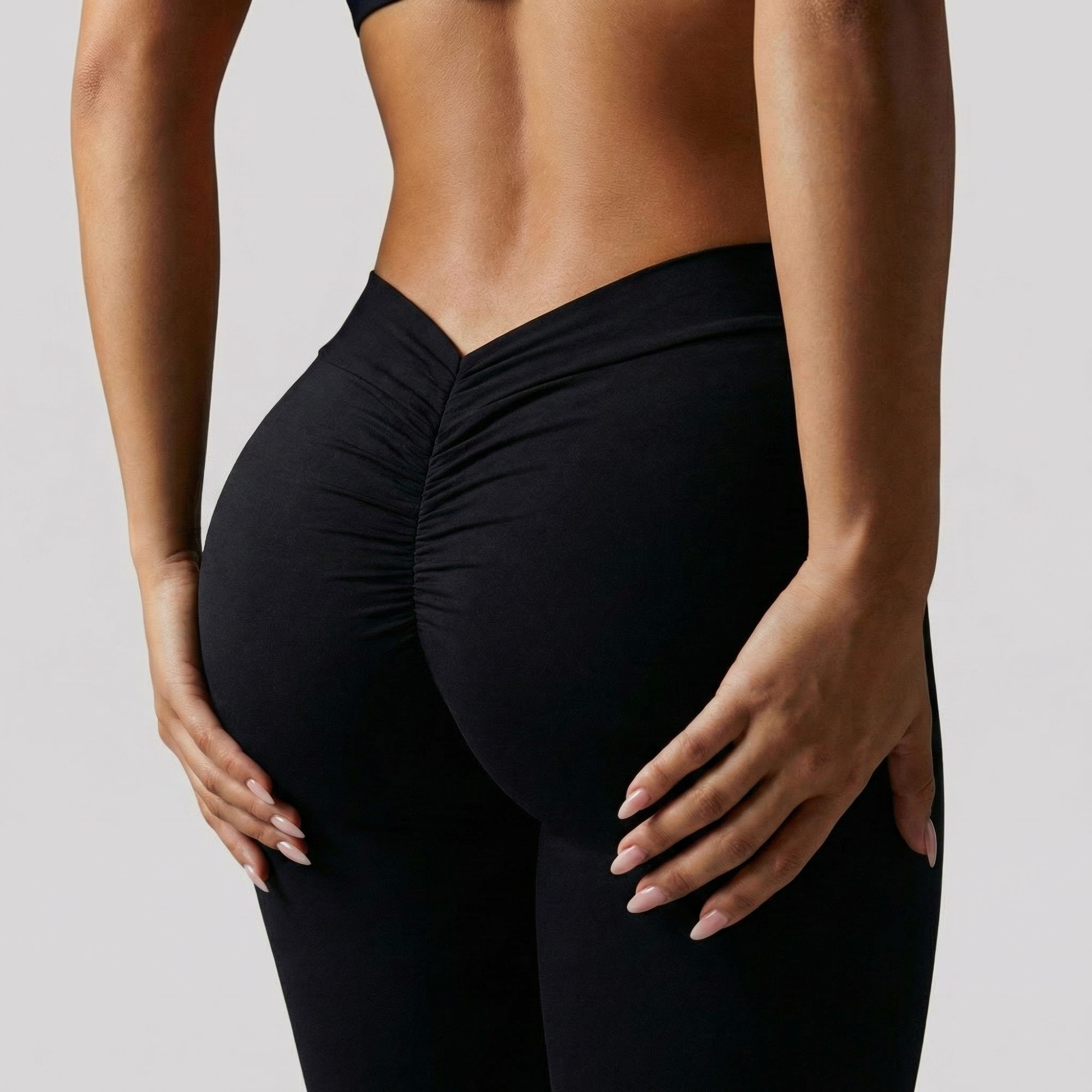 Legging - Frenchy - taille en V
