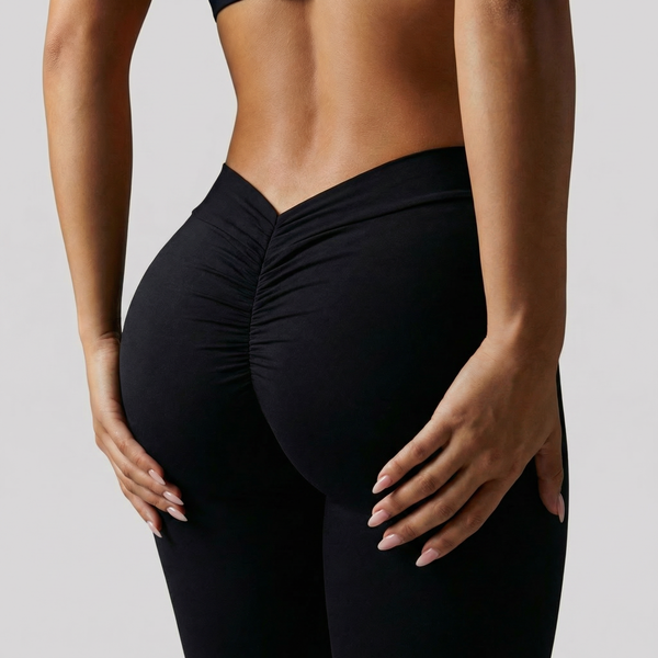 Legging - Frenchy - taille en V