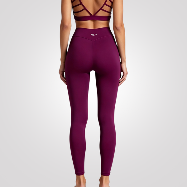 Leggings – Hourglass · Pflaume