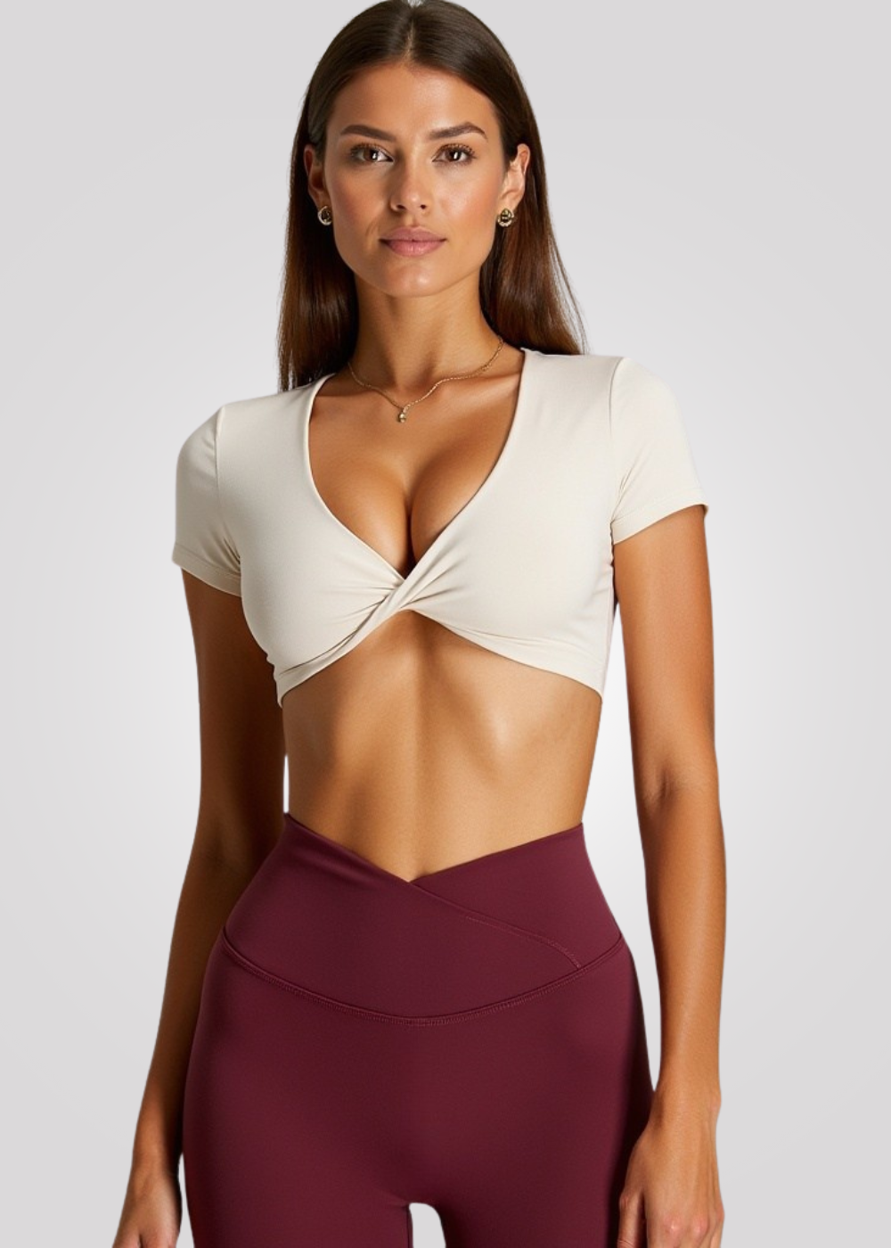 T-Shirt - Cherry Power - Integrierter BH