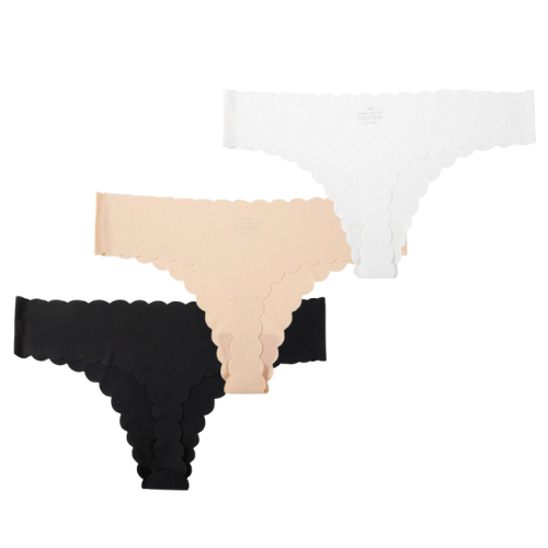 Pack of 3 invisible panties - Mixed