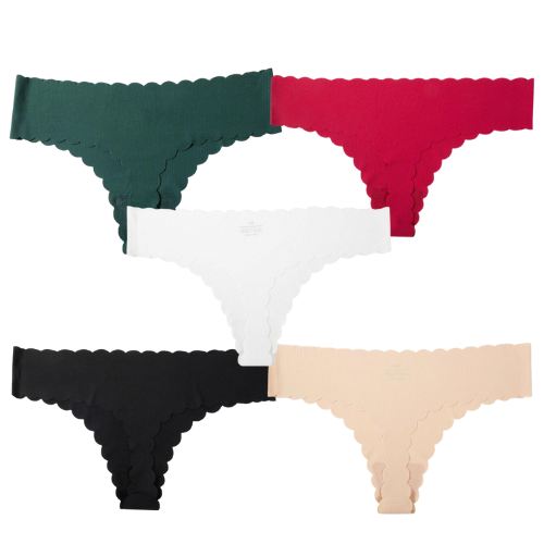 Pack of 5 invisible panties - Mixed