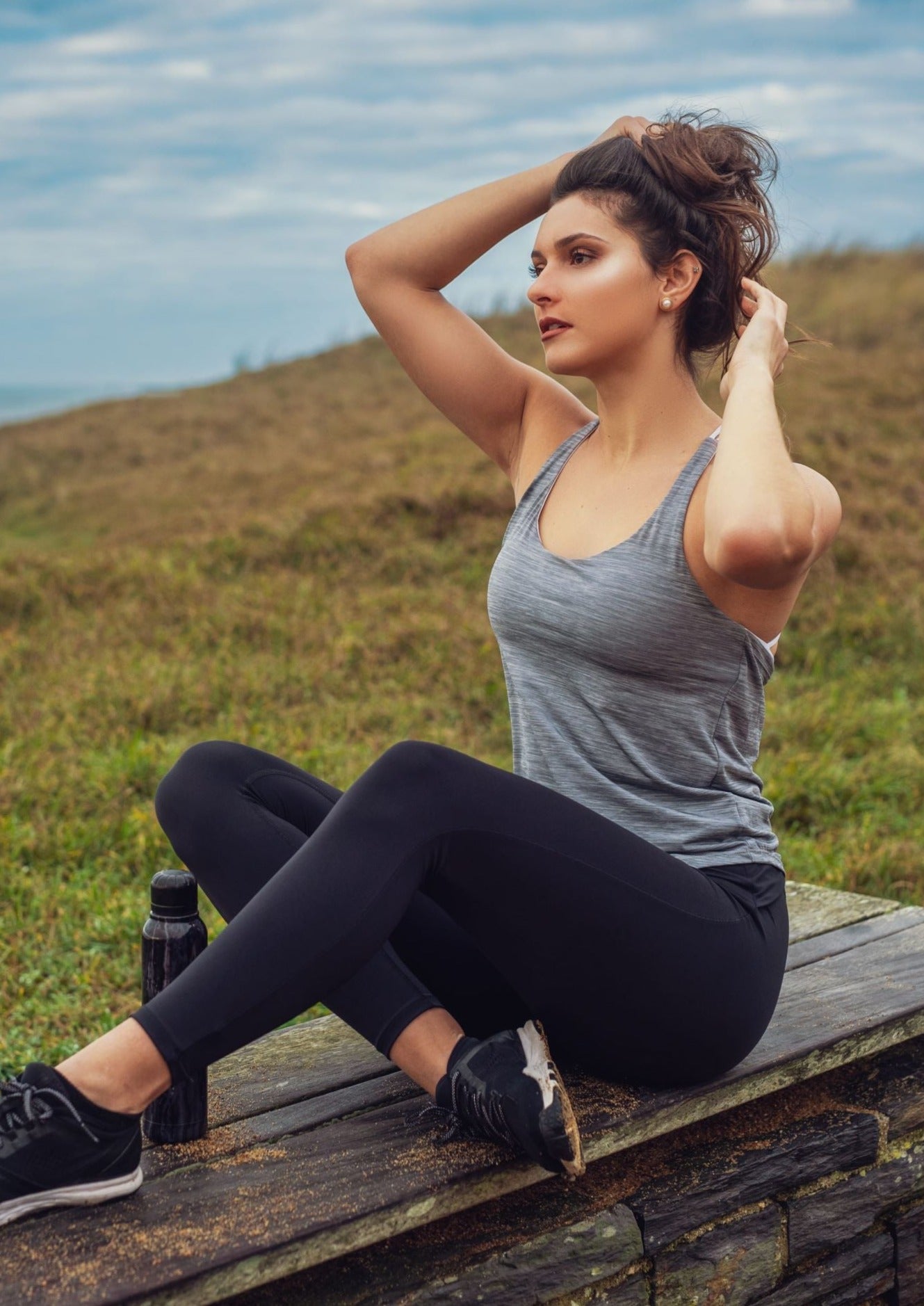 Tee shirt avec online brassière intégrée