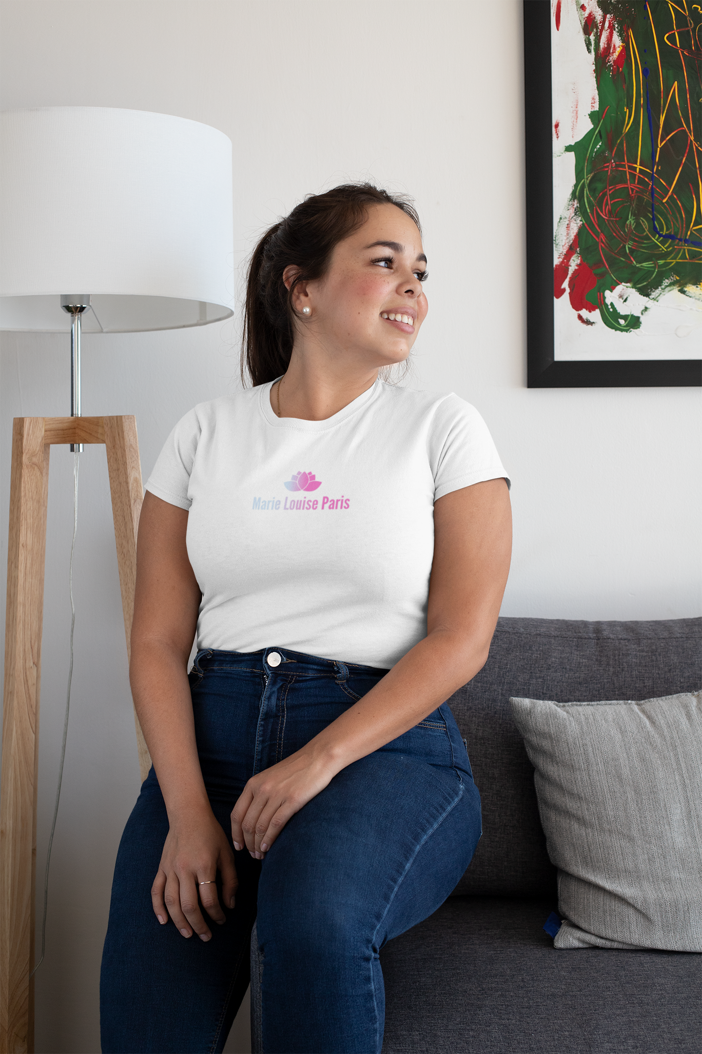 T-Shirt aus 100 % Bio-Baumwolle - Marie Louise Paris