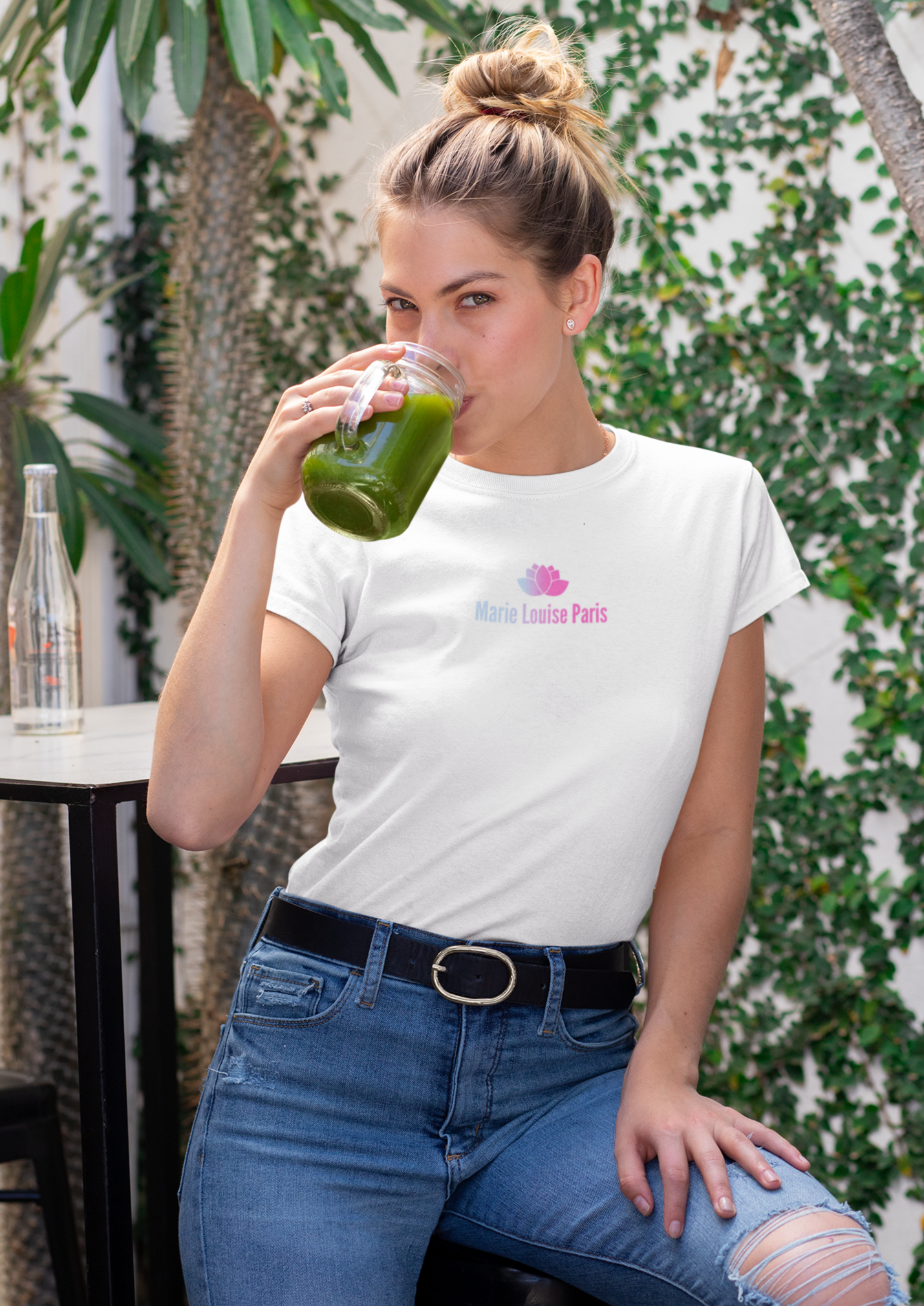 T-Shirt aus 100 % Bio-Baumwolle - Marie Louise Paris